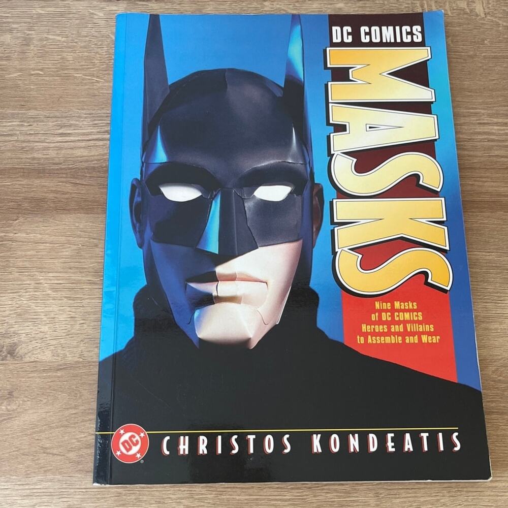 DC Comics Masks 9 Superhero and Villains Masks to Build Batman Wonder Woman
